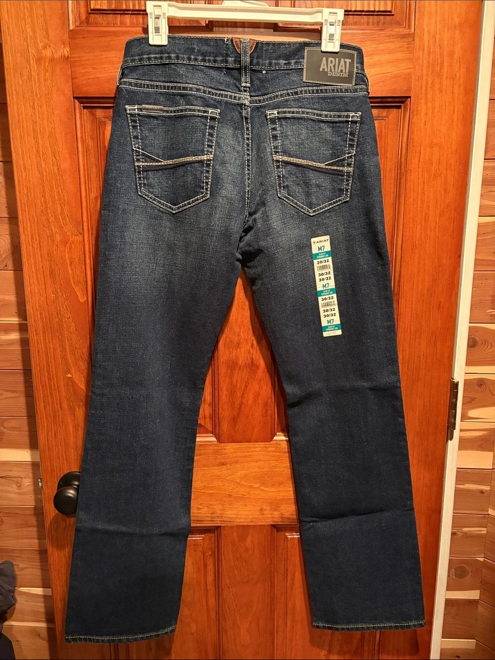 Ariat Slim Straight Jeans in Dark Indigo